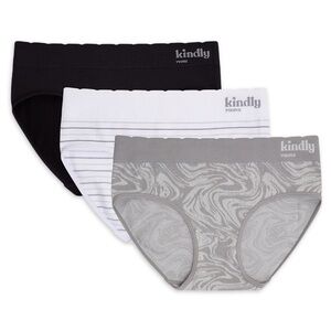 Women's Sustainable Seamless Hipster Underwear, 3-Pack